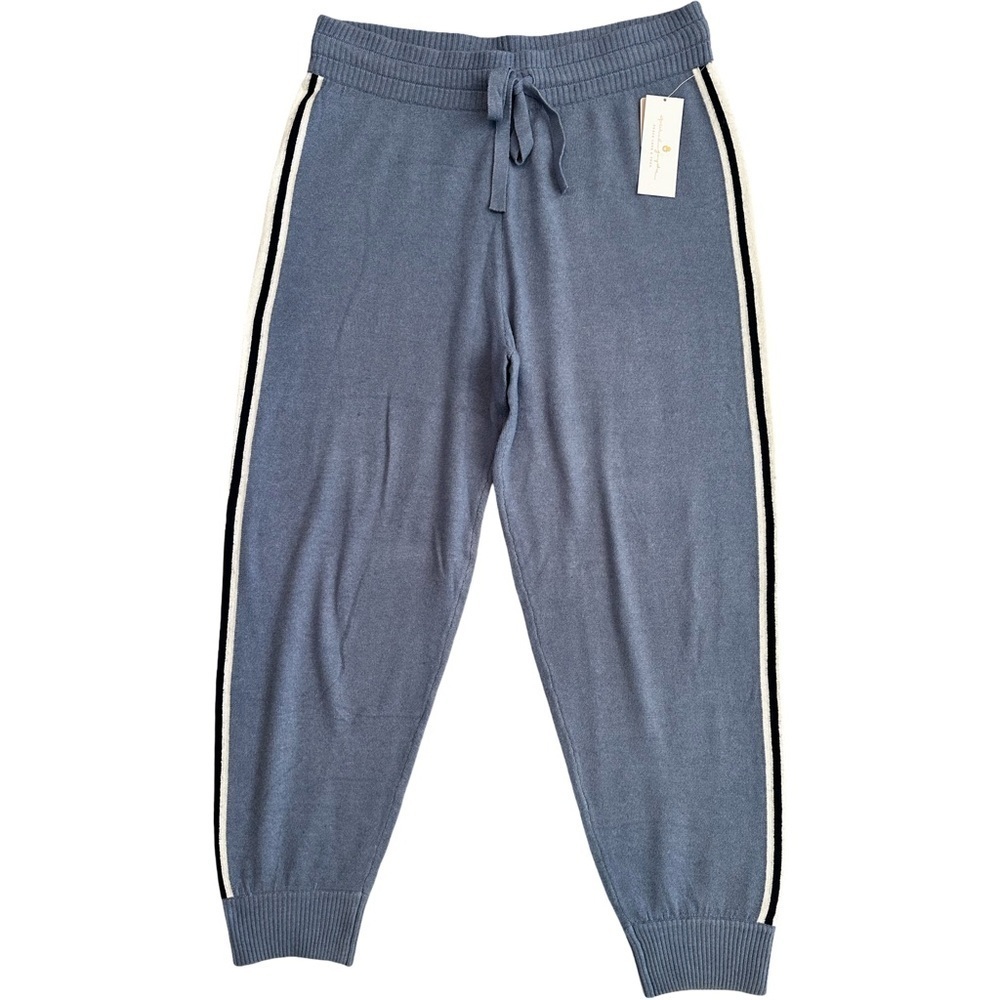 Spiritual Gangster NWT Luxe Knit Jogger Blue Size L